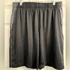 Layers Men’s Black/Gray shorts - Quick Dry- Size Large